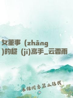 女董事長(zhǎng)的超級(jí)高手