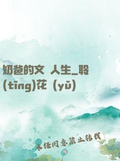 奶爸的文藝人生