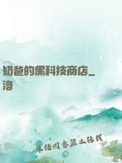 奶爸的黑科技商店