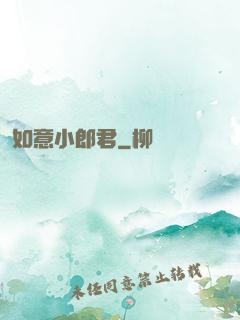 如意小郎君