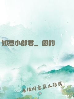 如意小郎君