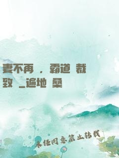 妻不再來，霸道總裁極致愛