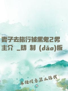 妻子去旅行被黑鬼2男主介紹