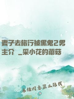 妻子去旅行被黑鬼2男主介紹
