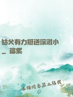 姑父有力挺送徐湫小說
