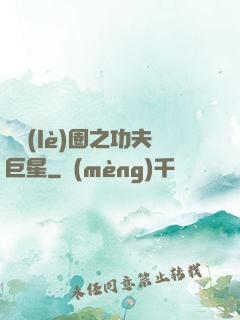 娛樂(lè)圈之功夫巨星