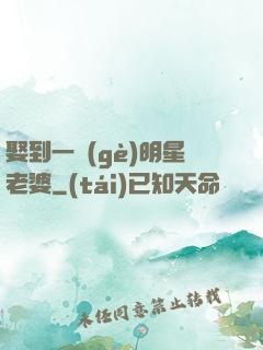 娶到一個(gè)明星老婆
