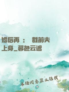 婚后再愛：總裁前夫纏上身