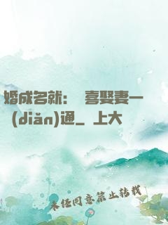 婚成名就：歡喜娶妻一點(diǎn)通
