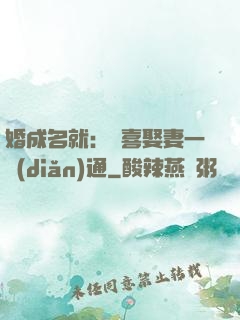 婚成名就：歡喜娶妻一點(diǎn)通