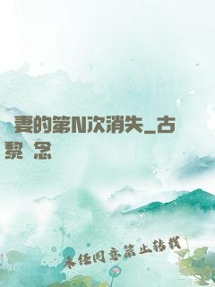 嬌妻的第N次消失
