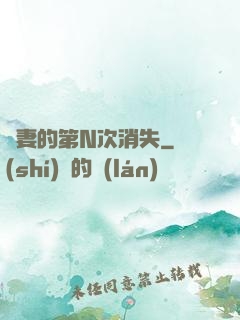 嬌妻的第N次消失