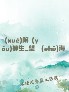 學(xué)院優(yōu)等生