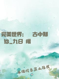完美世界：從亂古中期開始