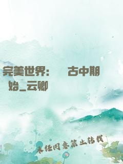 完美世界：從亂古中期開始