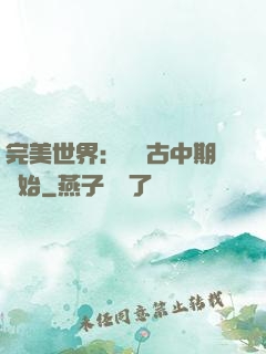 完美世界：從亂古中期開始