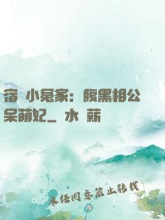 宿敵小冤家：腹黑相公呆萌妃