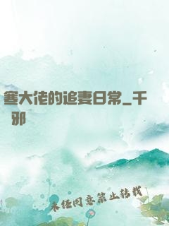 寒大佬的追妻日常