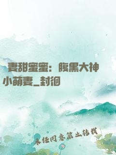 寵妻甜蜜蜜：腹黑大神小萌妻