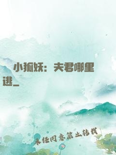 寵寵小狐妖：夫君哪里逃