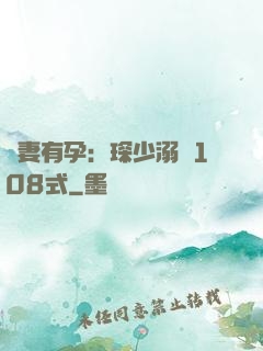 寶妻有孕：琛少溺寵108式