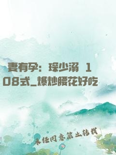 寶妻有孕：琛少溺寵108式