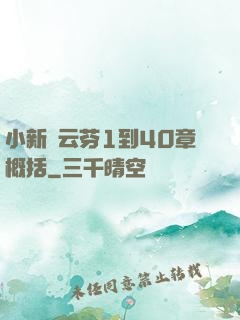 小新與云芬1到40章概括