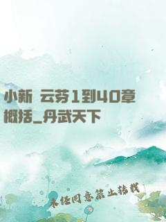 小新與云芬1到40章概括