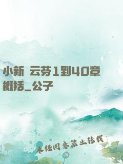 小新與云芬1到40章概括