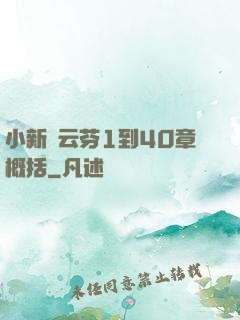 小新與云芬1到40章概括