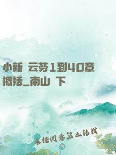 小新與云芬1到40章概括