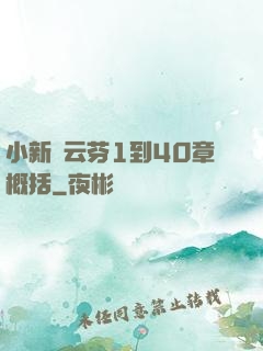 小新與云芬1到40章概括