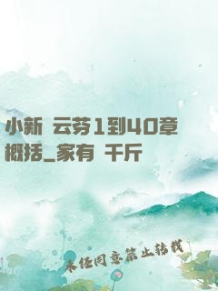 小新與云芬1到40章概括