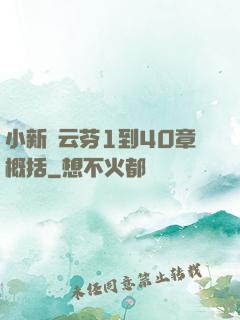 小新與云芬1到40章概括