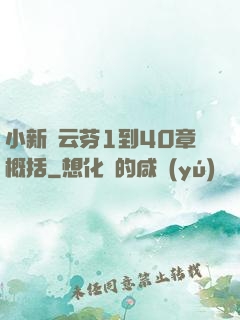 小新與云芬1到40章概括