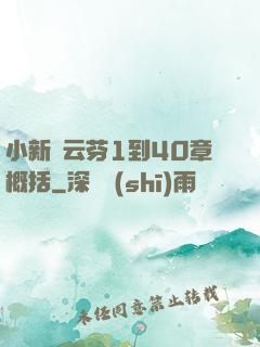 小新與云芬1到40章概括
