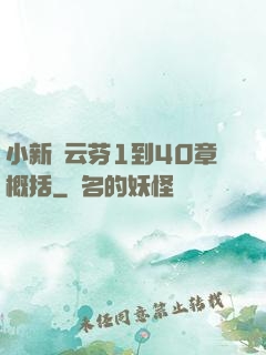 小新與云芬1到40章概括