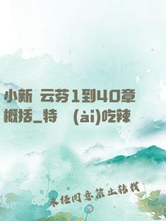 小新與云芬1到40章概括