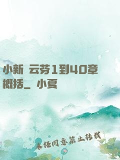 小新與云芬1到40章概括