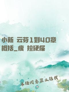 小新與云芬1到40章概括