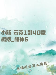 小新與云芬1到40章概括
