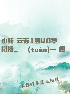 小新與云芬1到40章概括