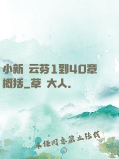 小新與云芬1到40章概括