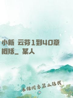 小新與云芬1到40章概括