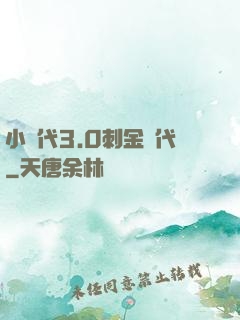 小時代3.0刺金時代