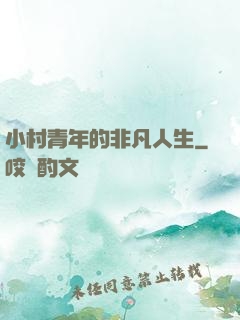 小村青年的非凡人生