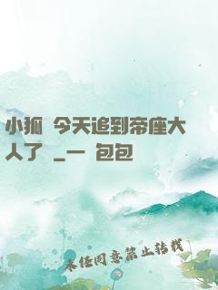 小狐貍今天追到帝座大人了嗎