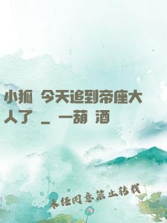 小狐貍今天追到帝座大人了嗎