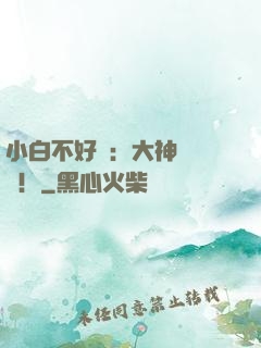 小白不好當：大神別過來！