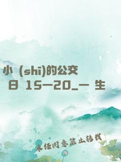 小詩(shī)的公交車日記15一20